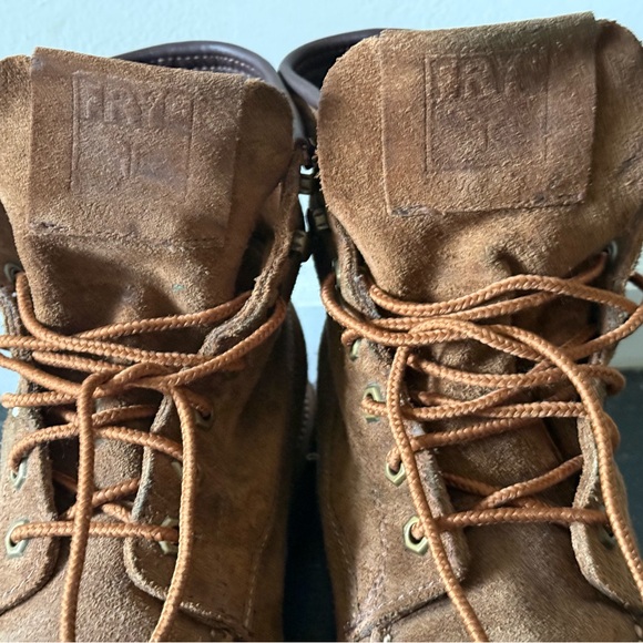 Frye Dakota Suede Brown Boots Size 9 main image 11